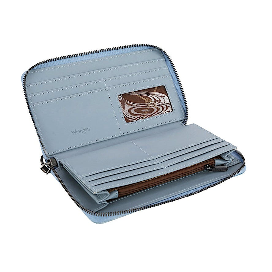 X5S2909WLT_Wrangler Willa Wallet - Light Denim