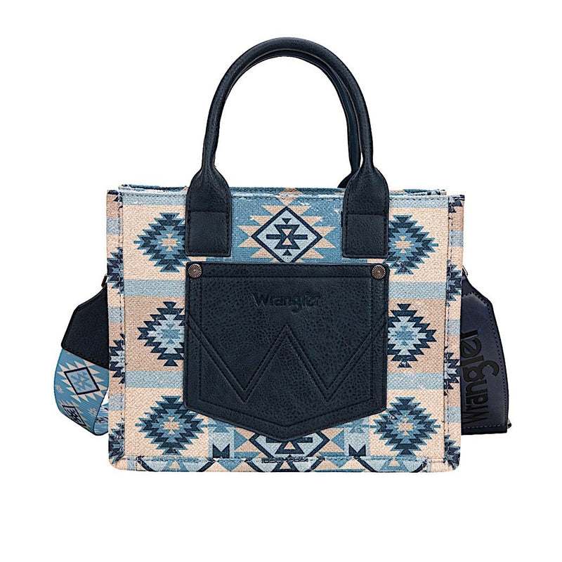 X5S2910BAG_Wrangler Macy Aztec Crossbody Bag - blue