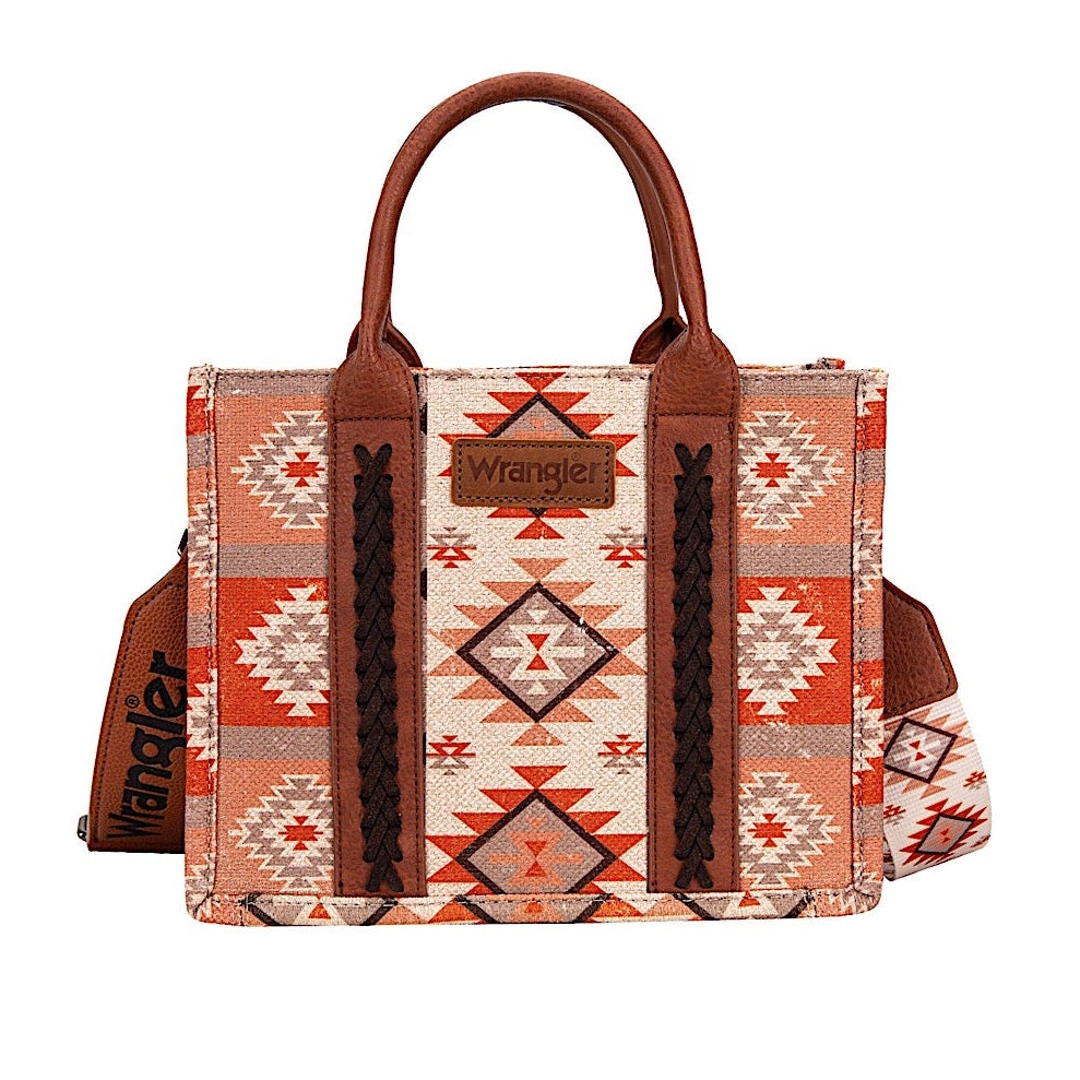 X5S2910BAG_Wrangler Macy Aztec Crossbody Bag - Tan