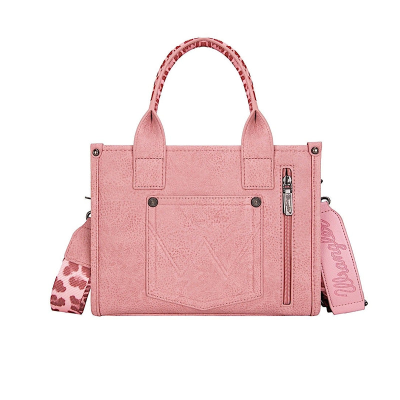 Wrangler Leopard Print Crossbody Bag - Pink-X5S2934BAG
