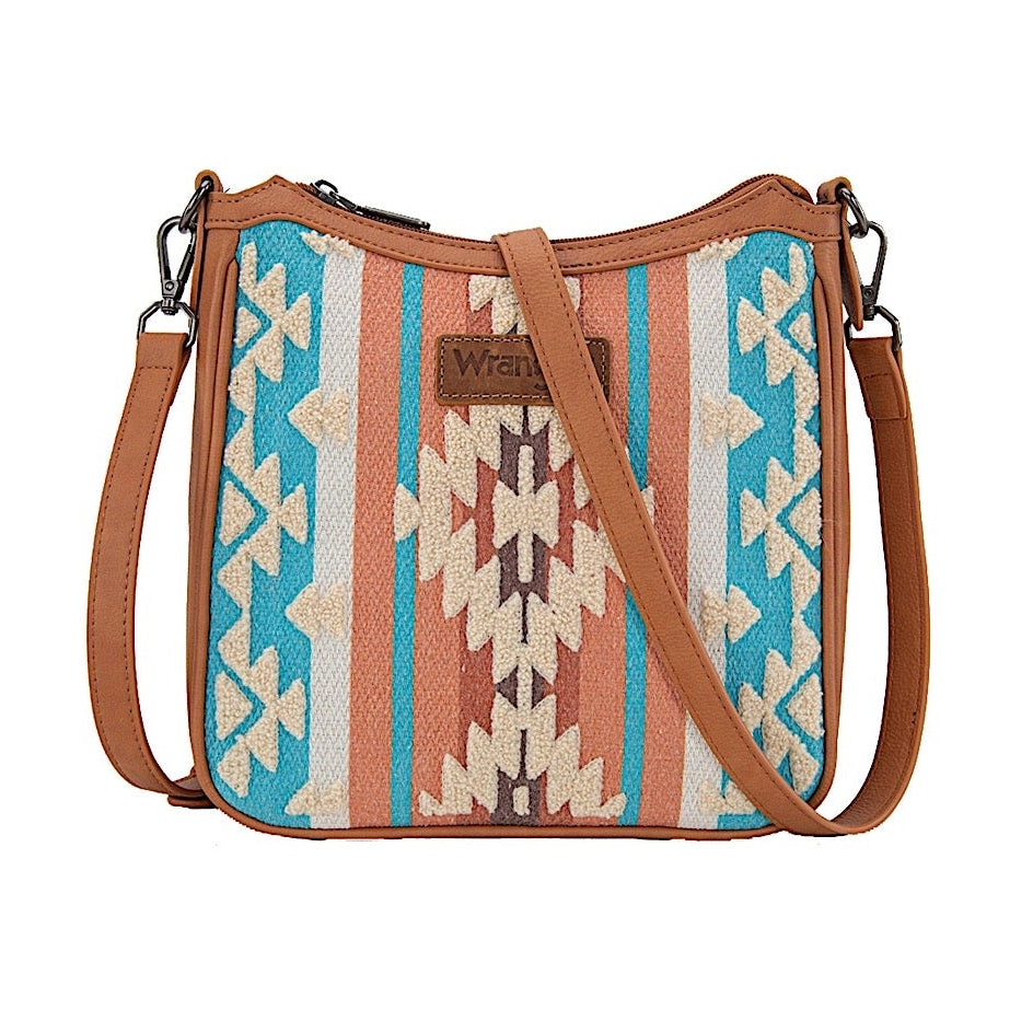 X5S2943BAGWrangler Cilia Aztec Crossbody Bag - Tan