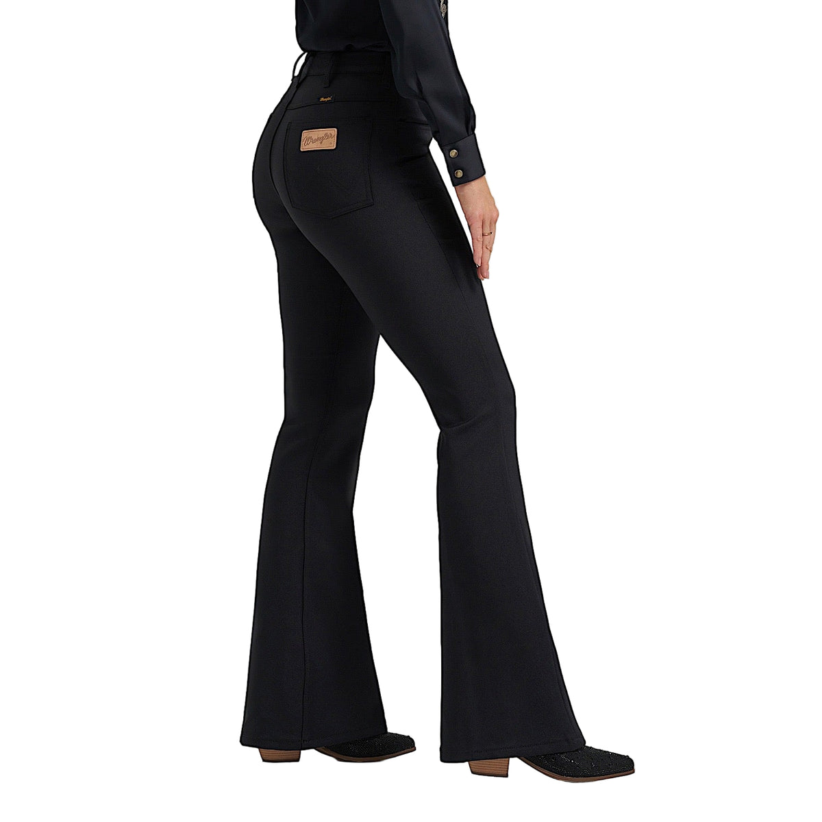 Wrangler X Lainey Wilson Women's Wrancher Flare Pants - Black