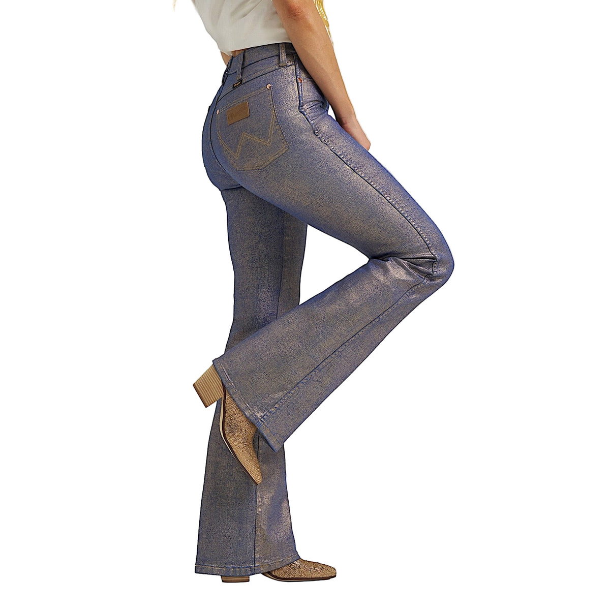 Wrangler X Lainey Wilson Women's Flare Jean - Glitter