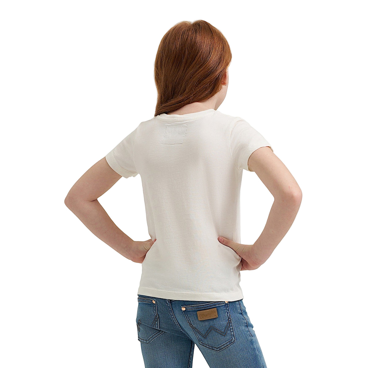 Wrangler X Lainey Wilson Girls Lonestar T Shirt - White