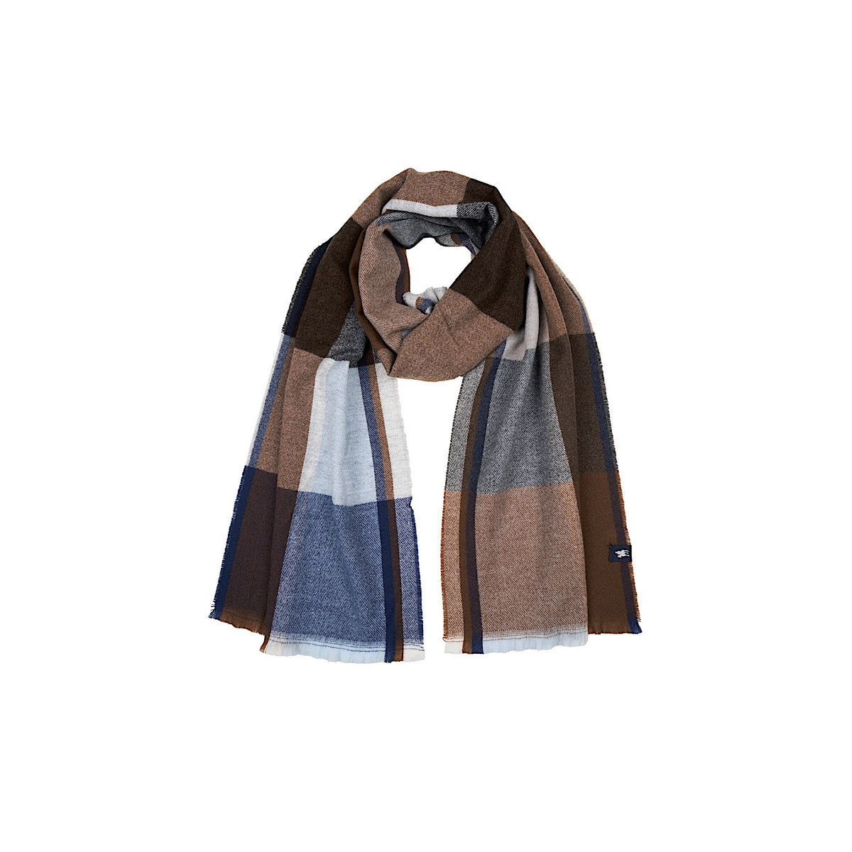 Thomas Cook Men’s Lewis Scarf - Tan / Charcoal