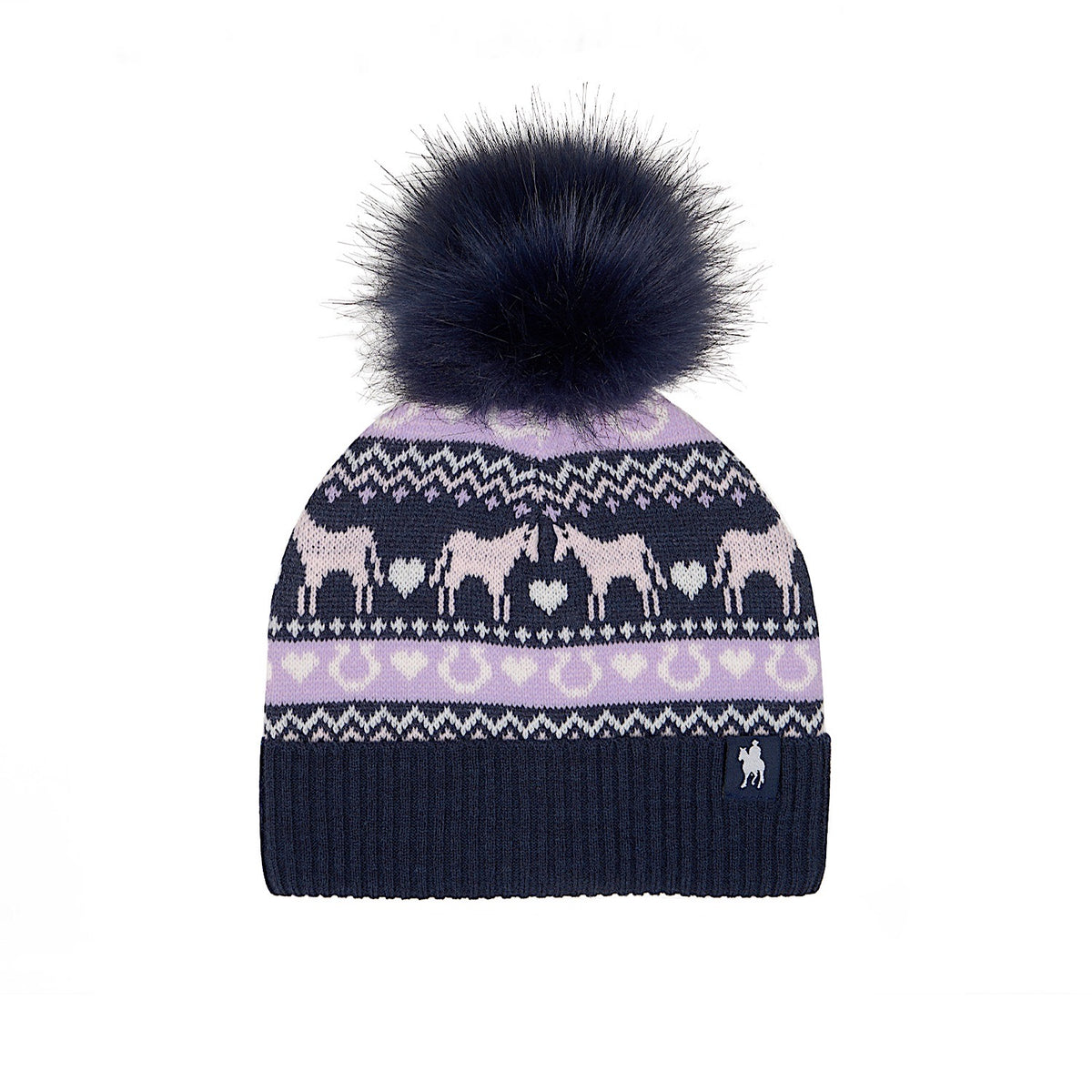 Thomas Cook Kid’s Emilia Beanie - Navy / Lilac