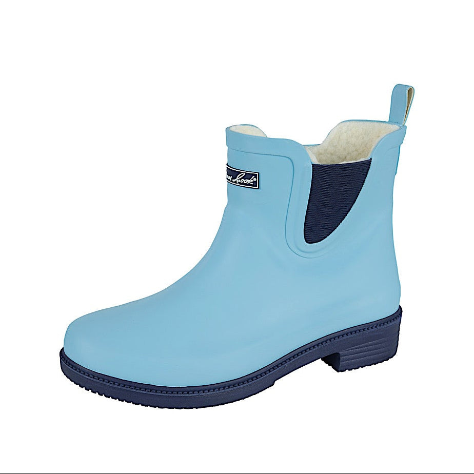 Thomas Cook Women’s Wynyard Gumboot - Pale Blue / Navy