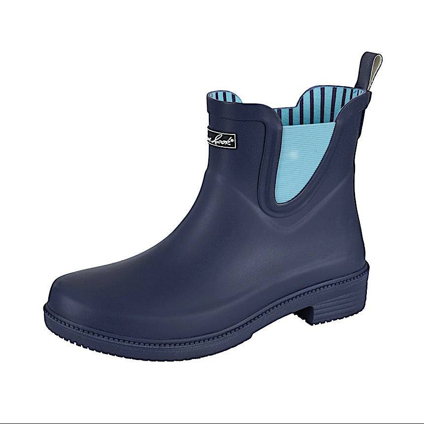 Thomas Cook Women’s Wynyard Jersey Gumboot - Navy / Pale Blue