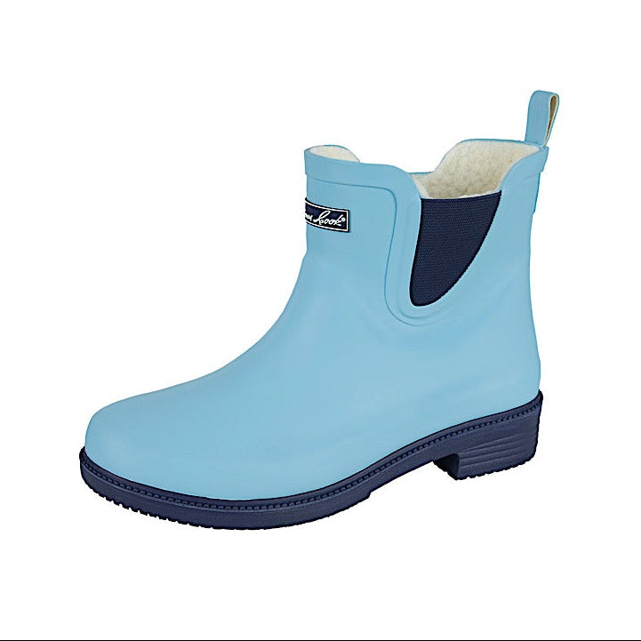 Thomas Cook Kid’s Wynyard Gumboot - Pale Blue / Navy