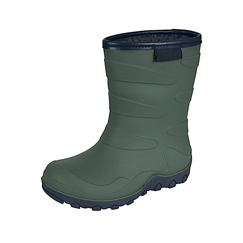 Thomas Cook Kid’s Norfolk Gumboot - Khaki / Navy