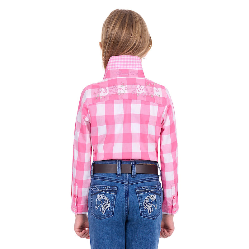 Thomas Cook Girl’s Tamara Shirt - Pink / White