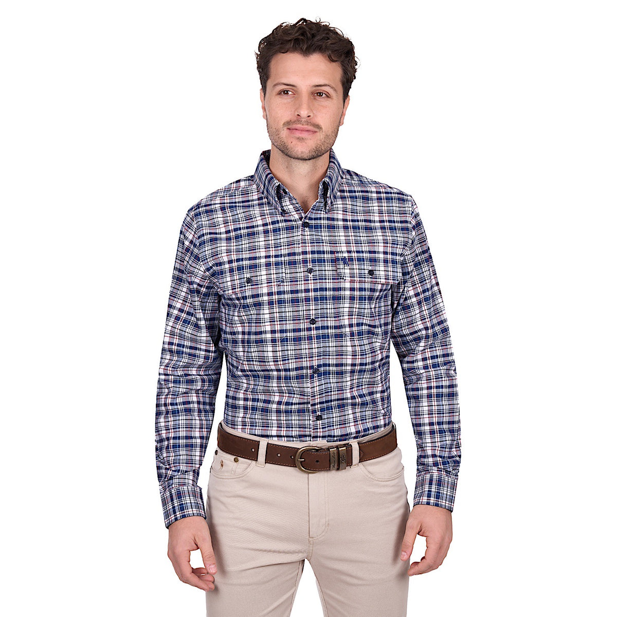 Thomas Cook Men’s Sean Shirt - Blue / Red