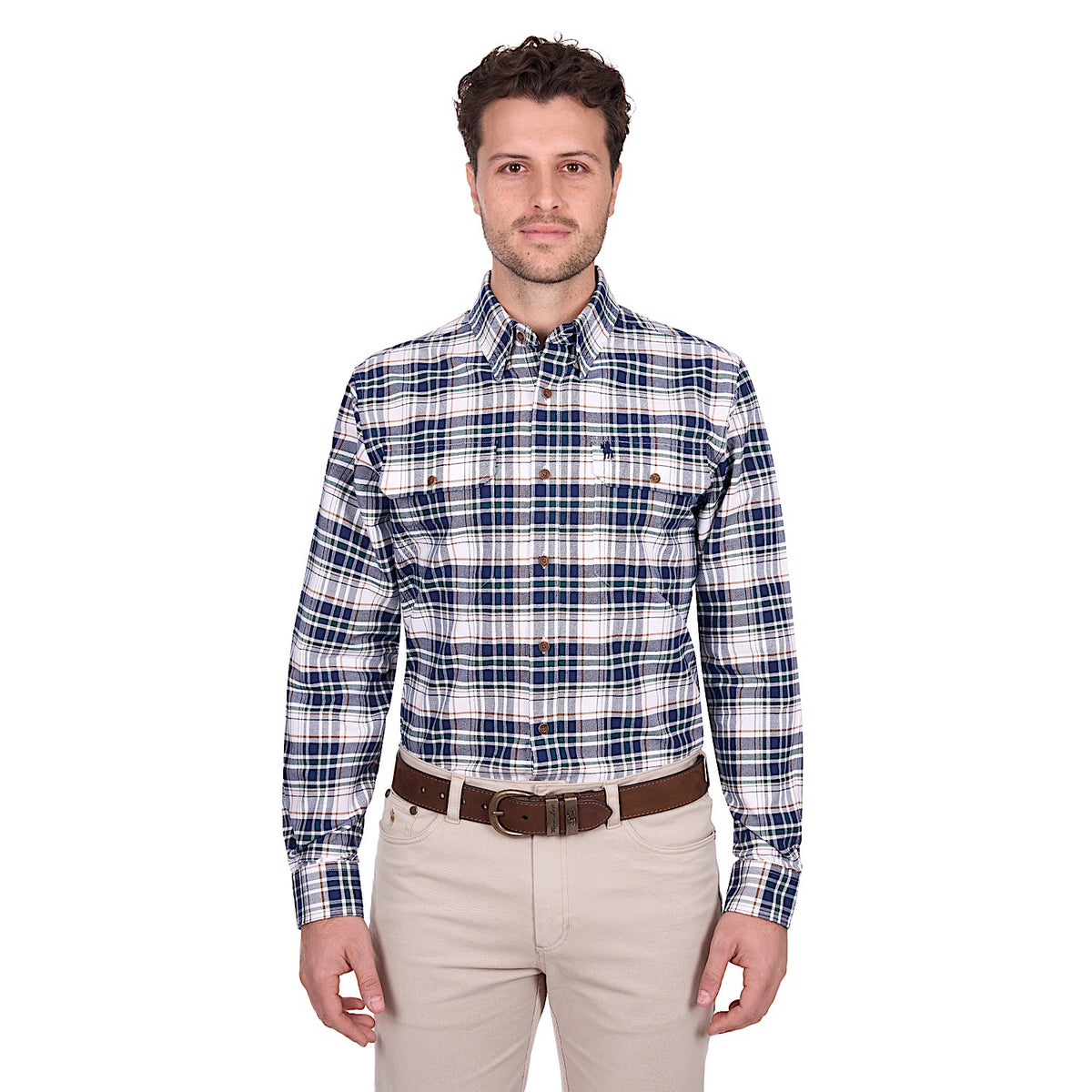 Thomas Cook Men’s Justin Shirt - Navy / Green