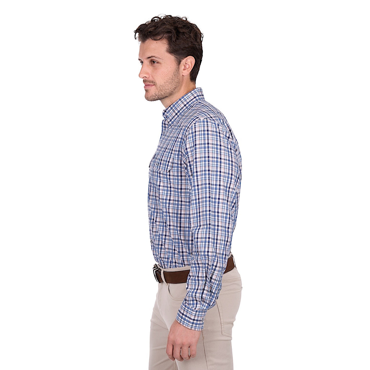 Thomas Cook Men’s Patrick Shirt - Blue / Tan