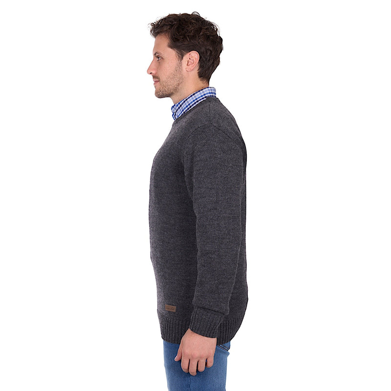 Thomas Cook Men’s Terry Crew Jumper - Charcoal Marle