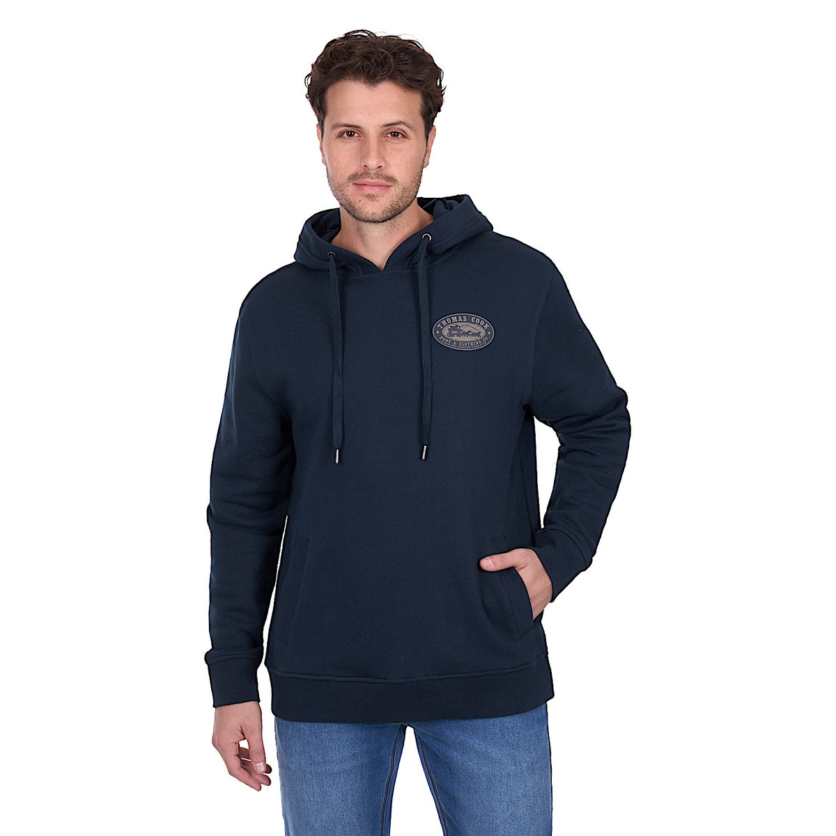 Thomas Cook Men’s Heritage Oval Hoodie - Navy
