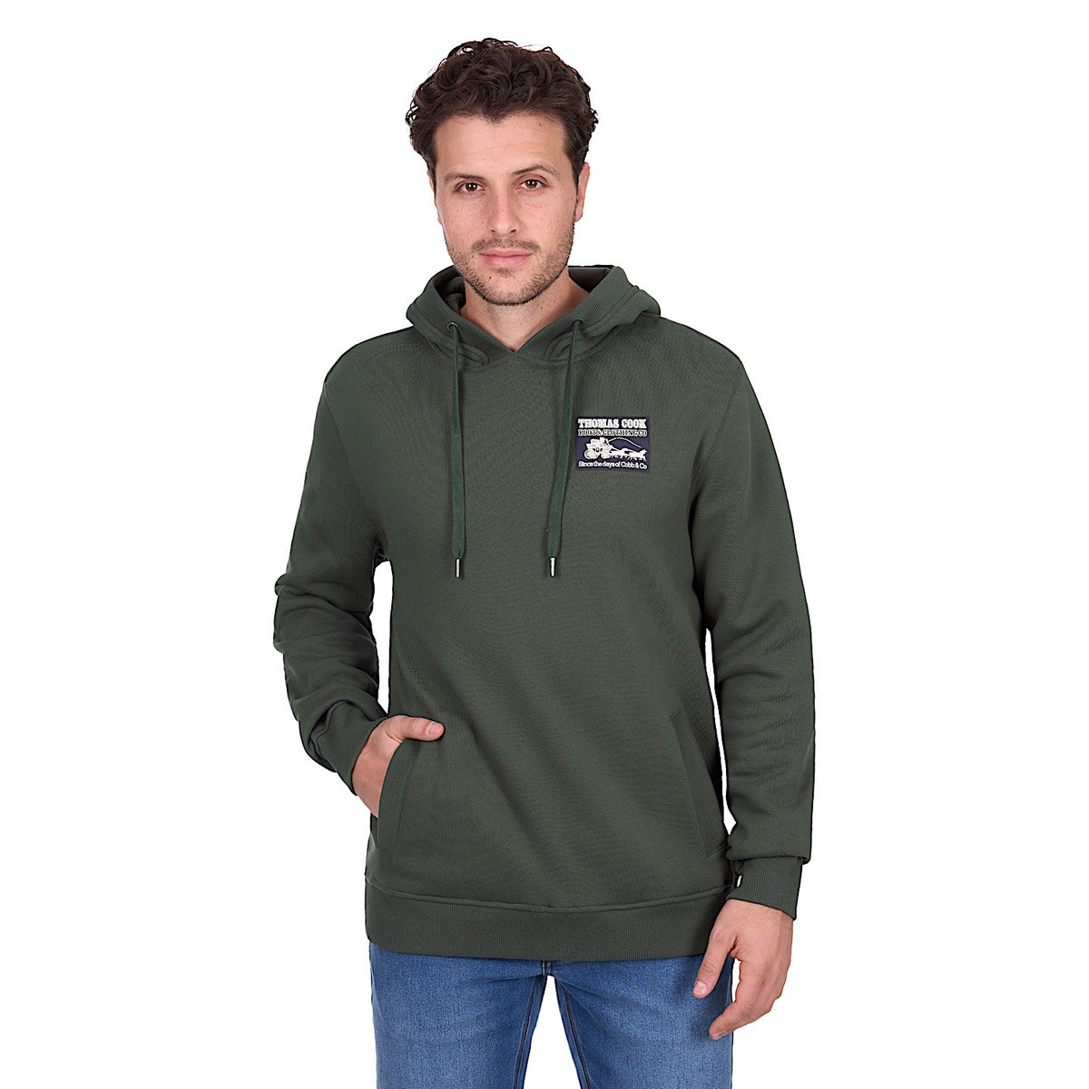 Thomas Cook Men’s Heritage C N C Hoodie - Green