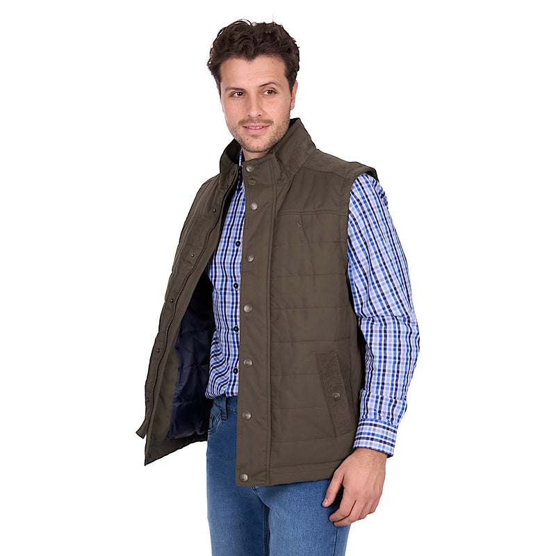 Thomas Cook Men’s Matt Vest - Khaki