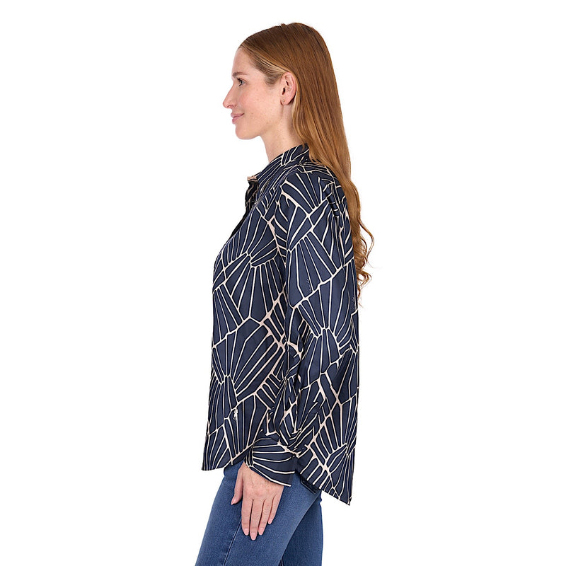 Thomas Cook Women’s Narelle Shirt - Navy / Tan