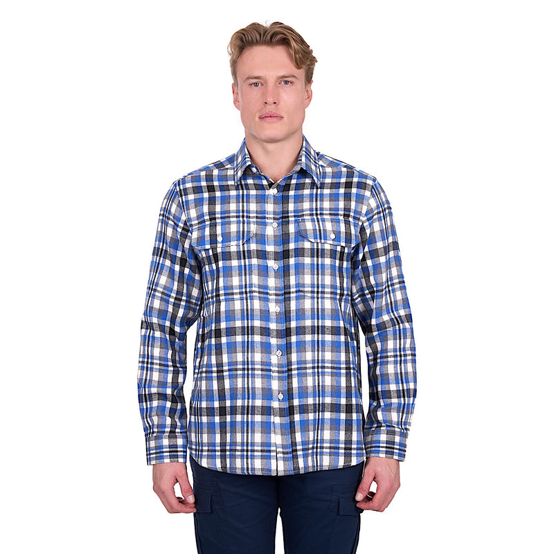 Hard Slog Men’s Gael Thermal Shirt - Royal/Black