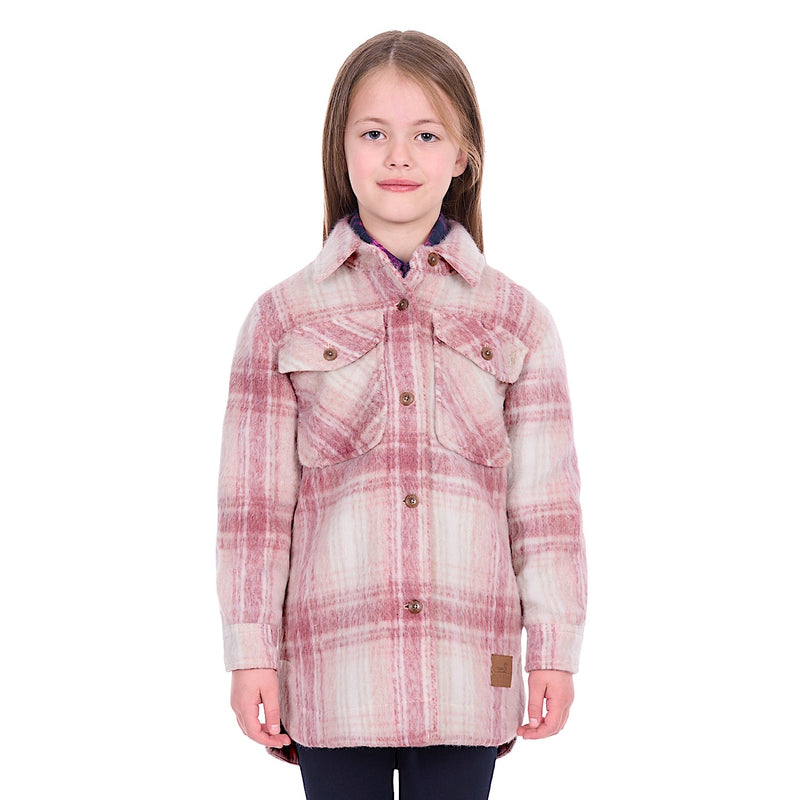 Dux-Bak by Thomas Cook Girl’s Elk Overshirt - Pink