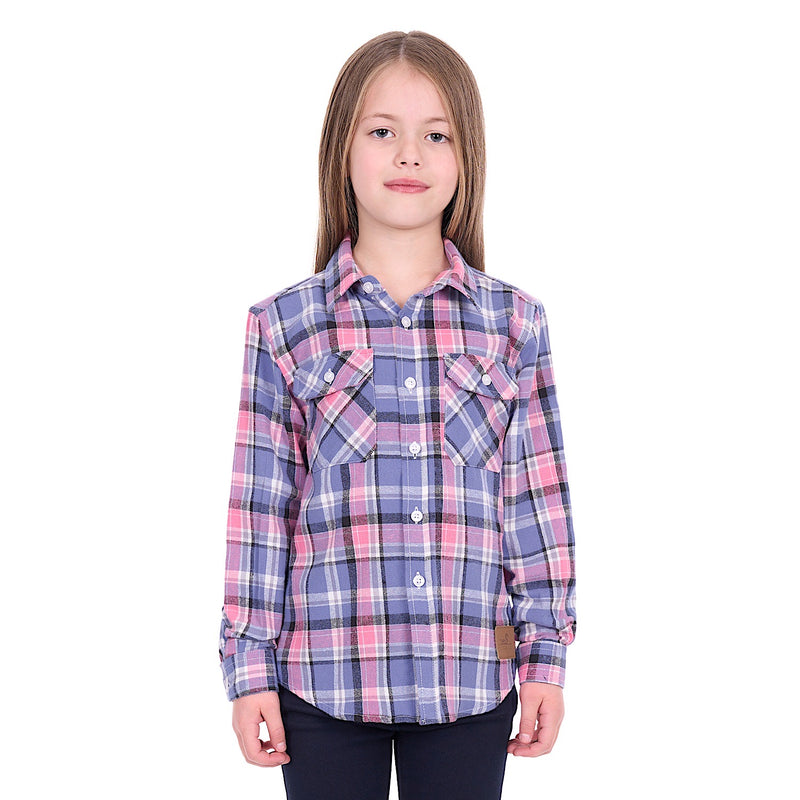 Dux-Bak by Thomas Cook Kid’s Millie Thermal Shirt - Pink/Purple