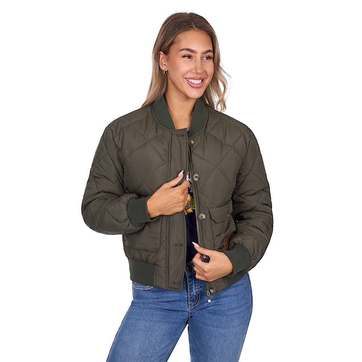 Pure Western Women’s Emelia Jacket - Green