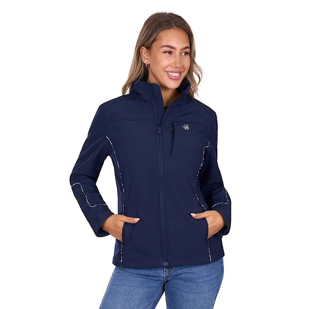 Pure Western Women’s Corine Softshell Jacket - Navy