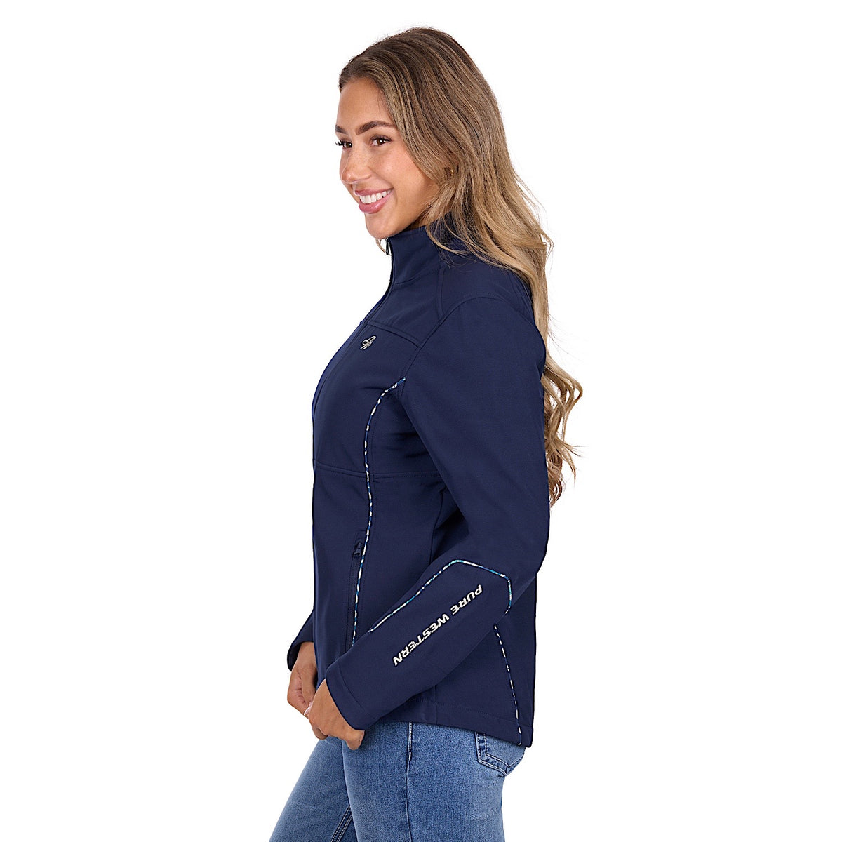 Pure Western Women’s Corine Softshell Jacket - Navy