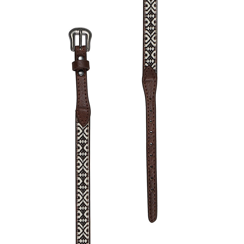 Pure Western Reid Hat Band - Dark Tan