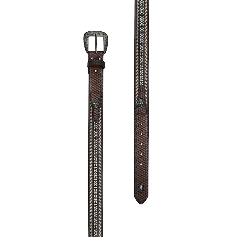 Pure Western Reid Belt - Dark Tan