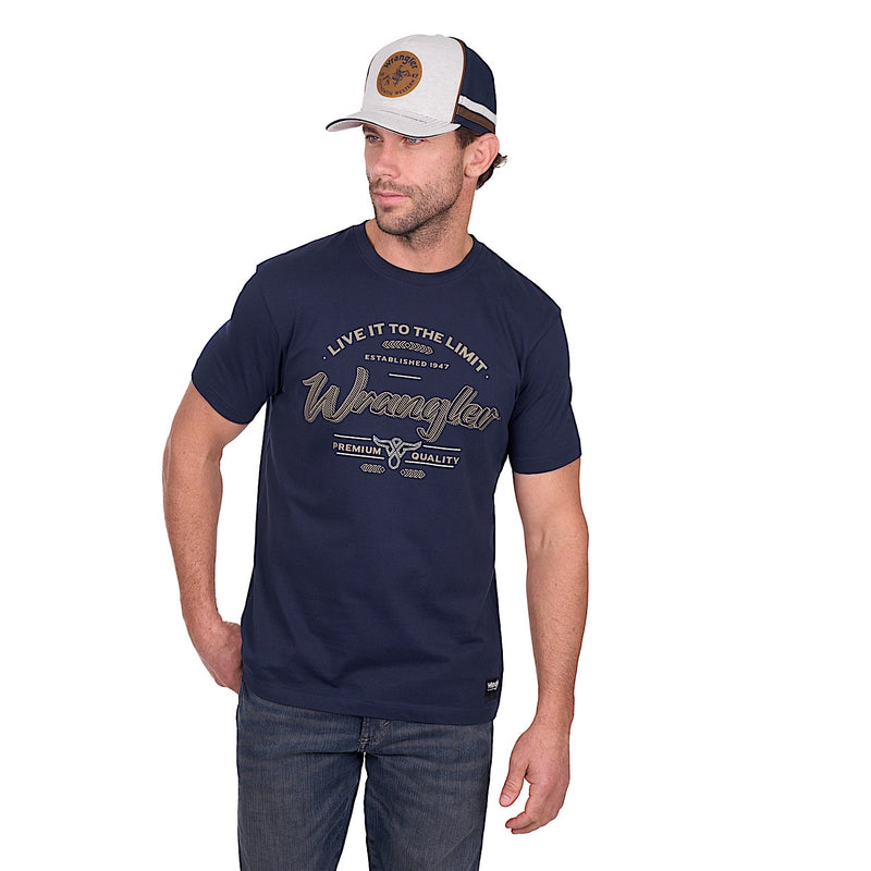 Wrangler Men’s Joel T-Shirt - Navy