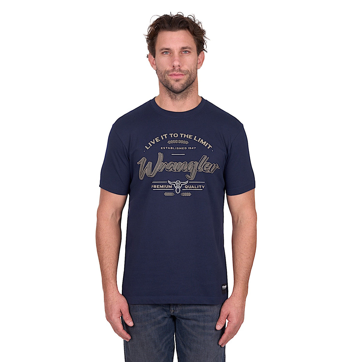Wrangler Men’s Joel T-Shirt - Navy