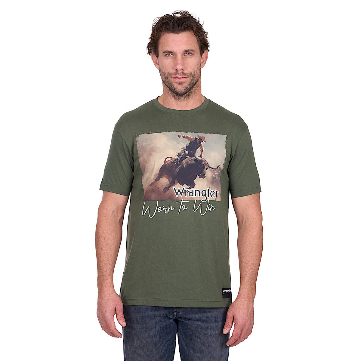 Wrangler Men’s Carlos T-Shirt - Cypress