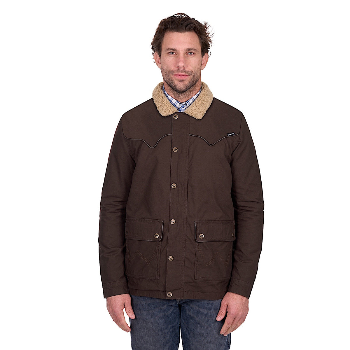 Wrangler Men’s Jerome Jacket - Chocolate