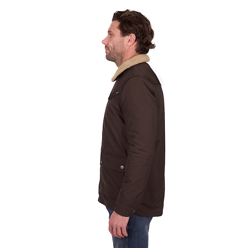 Wrangler Men’s Jerome Jacket - Chocolate