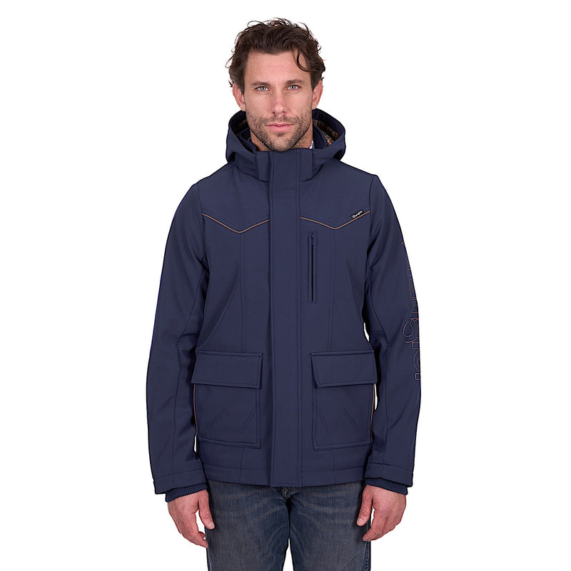 Wrangler Men’s Cade Softshell Jacket - Navy