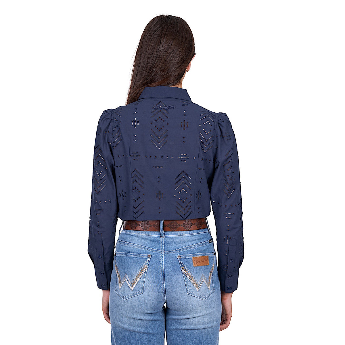 Wrangler Women’s Lily Shirt - Navy