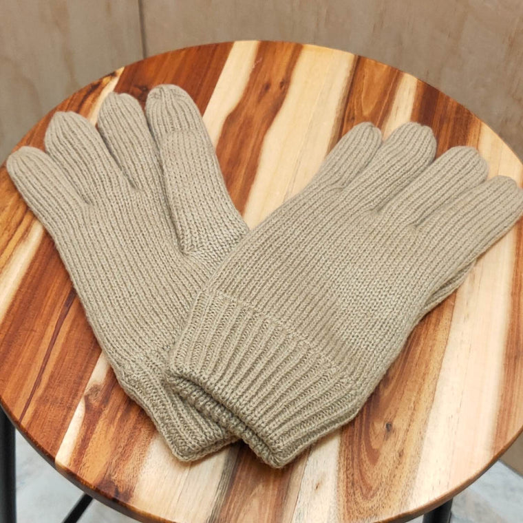 Avenel Acrylic Glove with Thinsulate Lining - Oatmeal