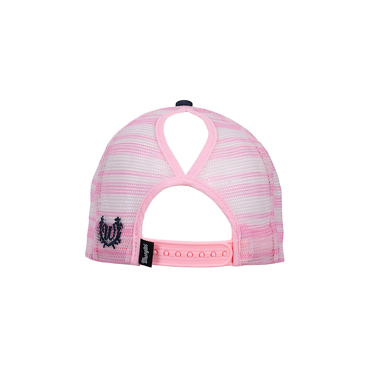 Wrangler Darla HP Ponytail Trucker Cap - Navy/Pink