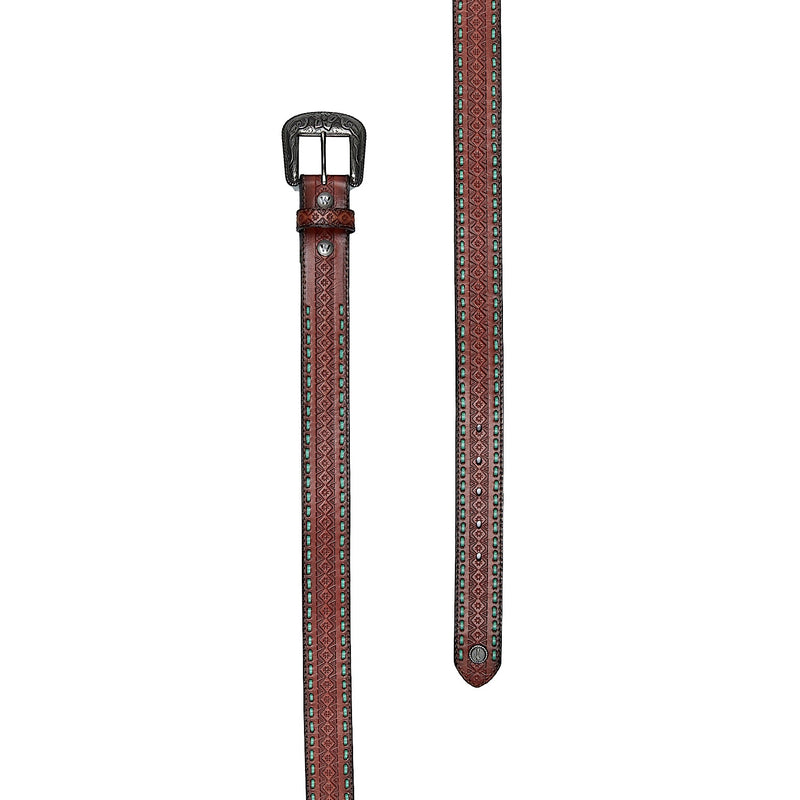Wrangler Alyssa Belt - Mahogany