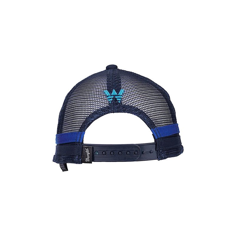Wrangler Kids Robbie Trucker Cap - Navy/Blue