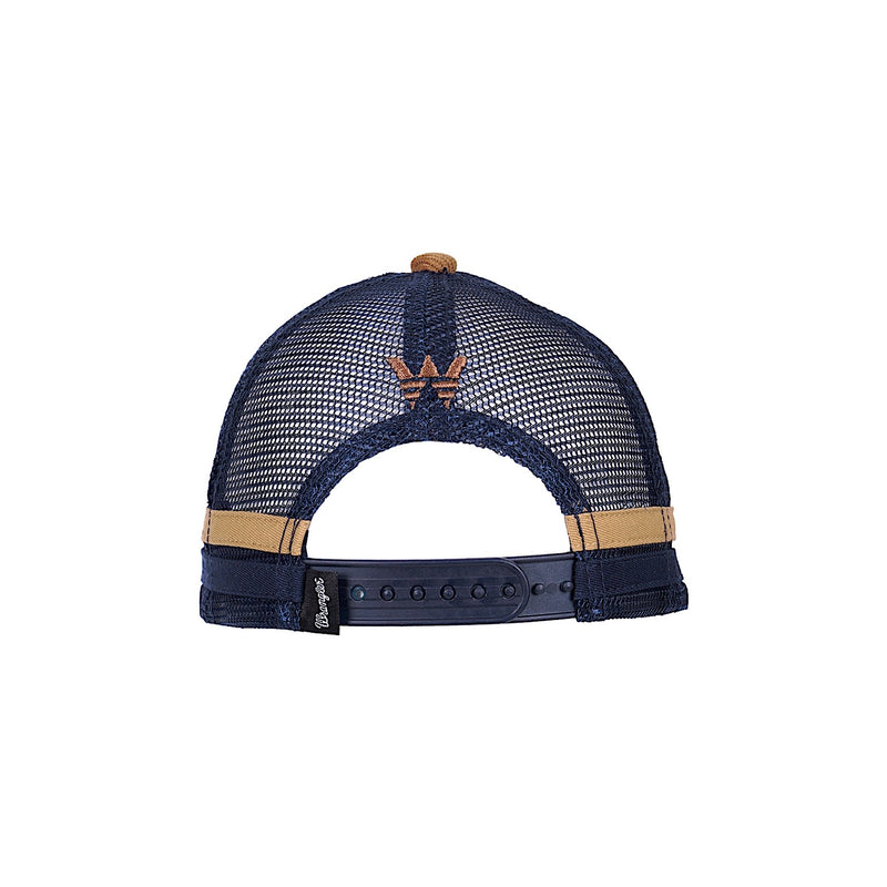 Wrangler Kids Connor Trucker Cap - Tan/Navy