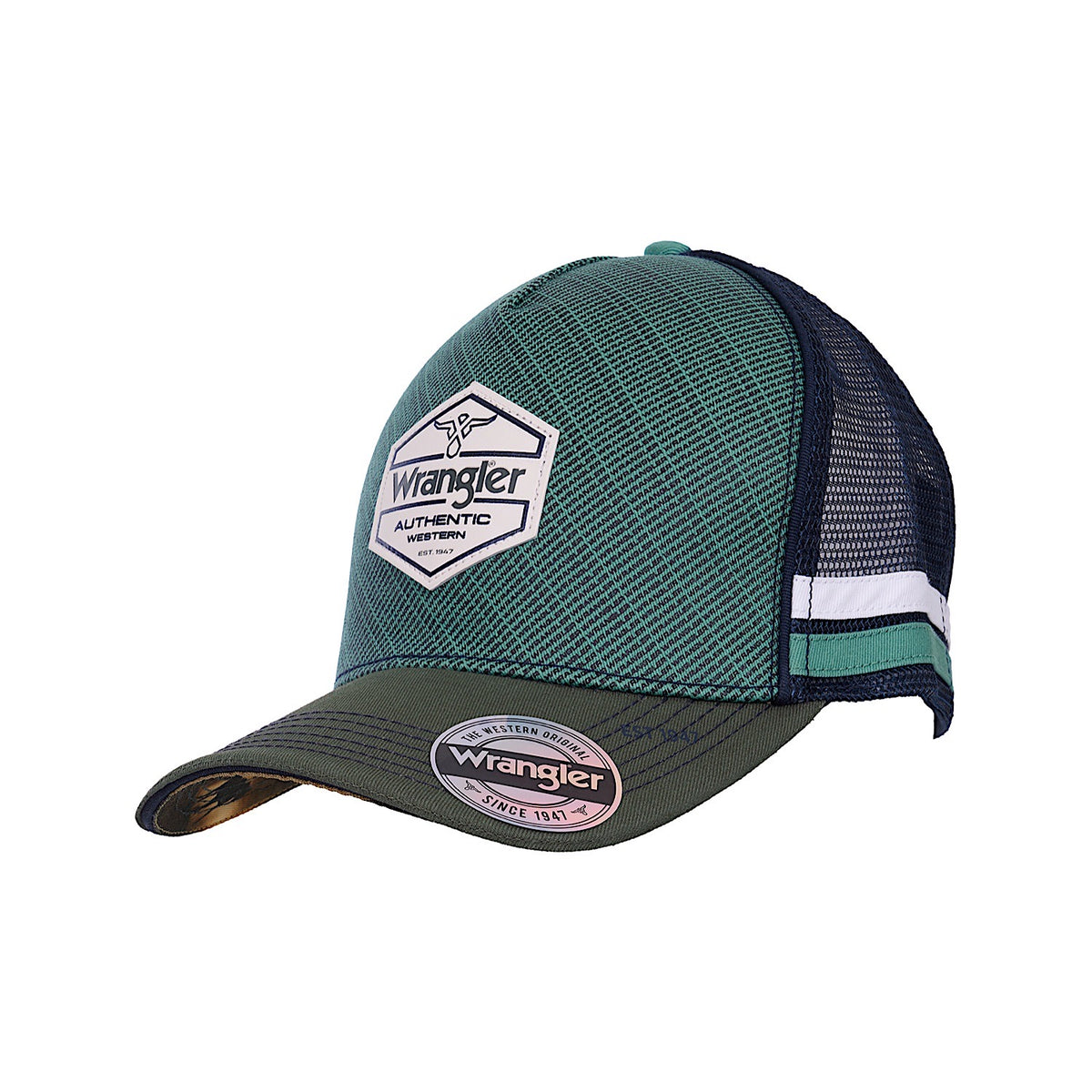 Wrangler Dwayne HP Trucker Cap - Sage/Cypress