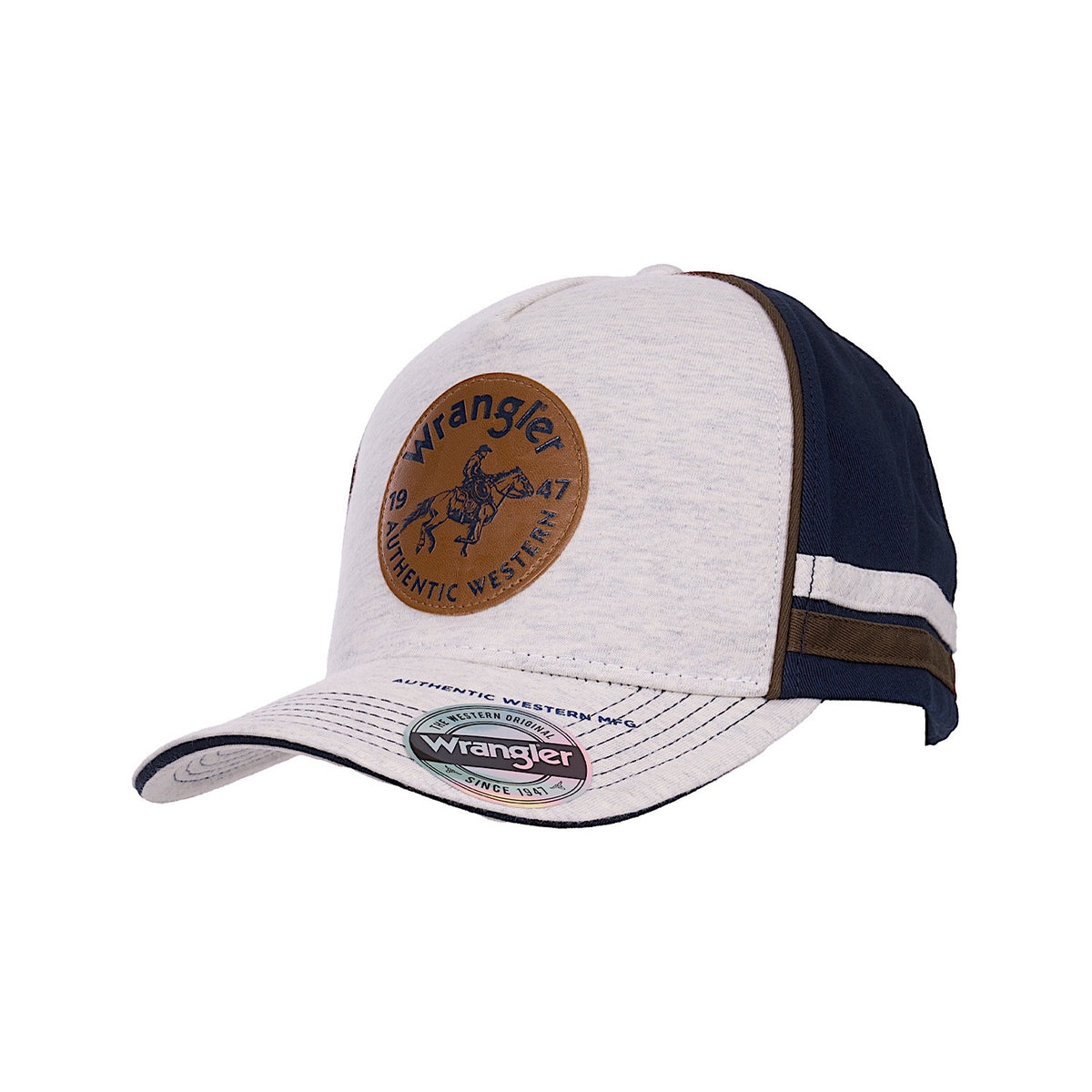 Wrangler Steve HP Cap - Oat Marle/Navy