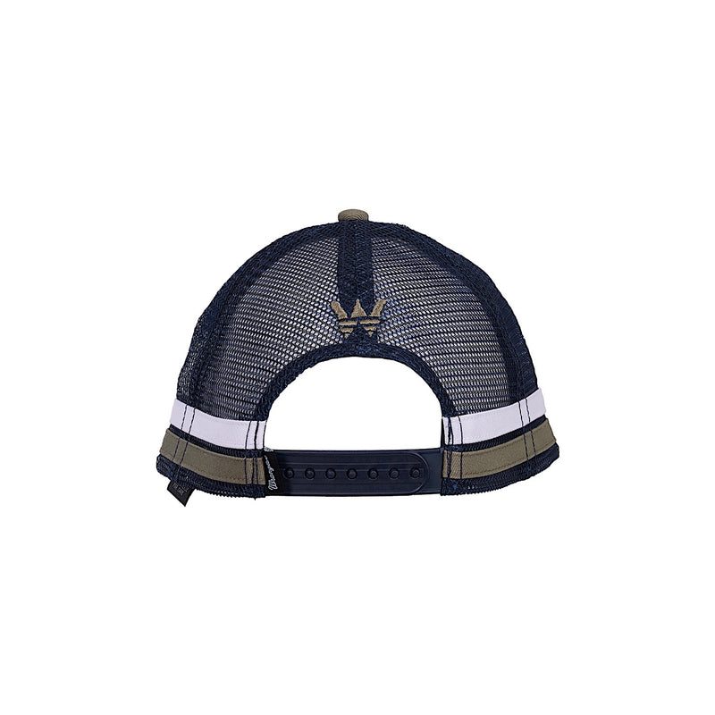 Wrangler Cole Trucker Cap - Tan/Navy