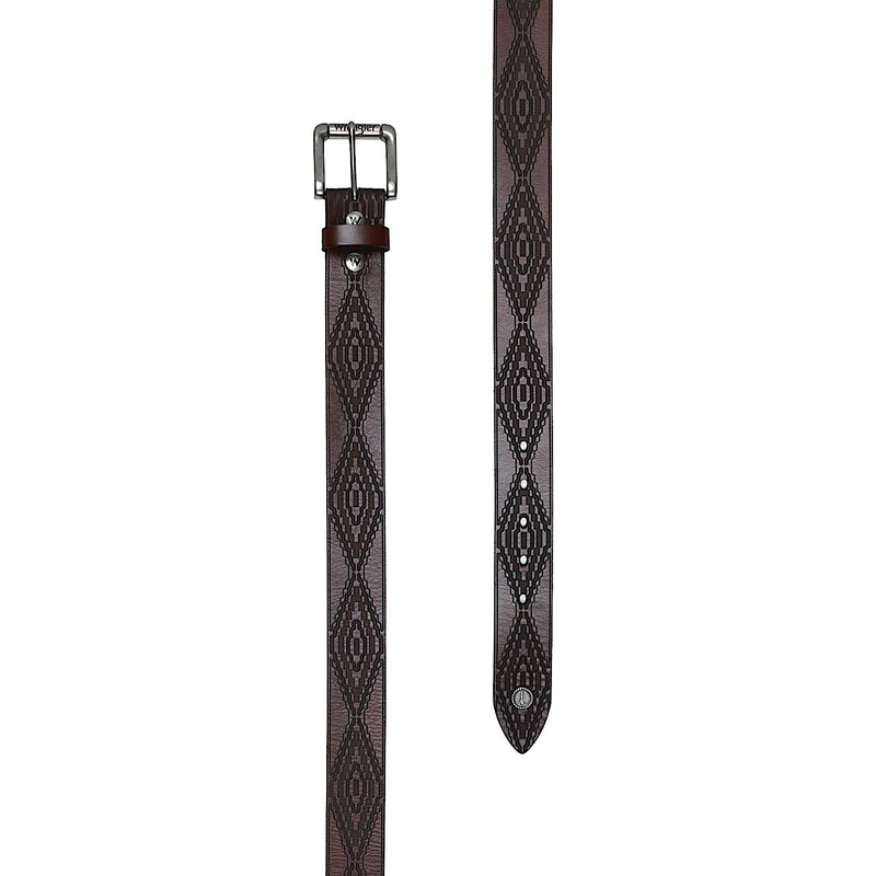 Wrangler Memphis Belt - Dark Tan