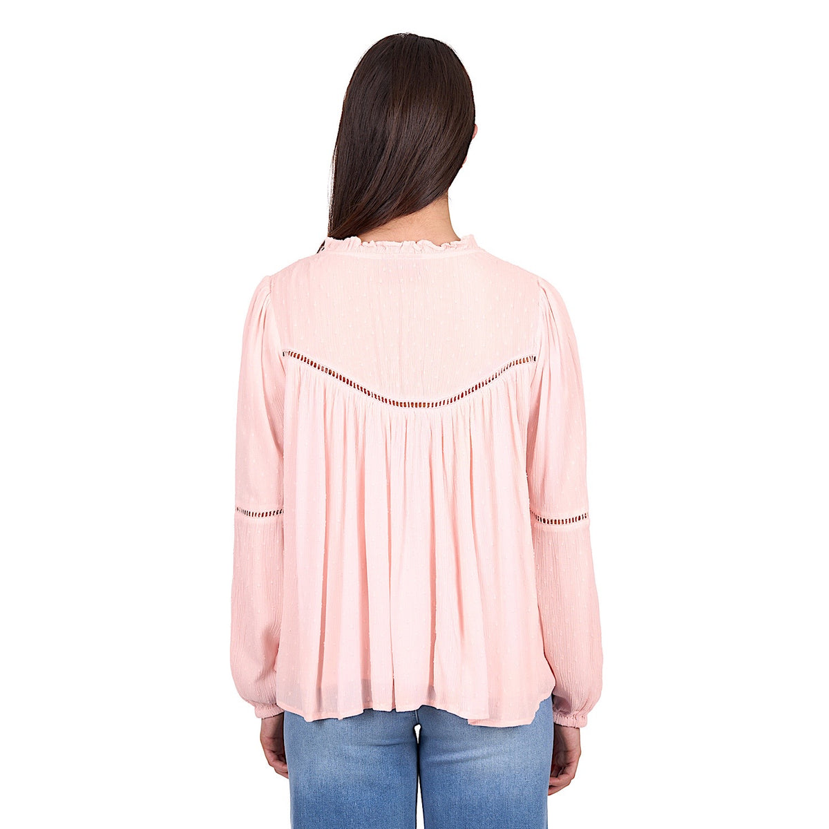 Wrangler Women’s Elissa Blouse - Blush