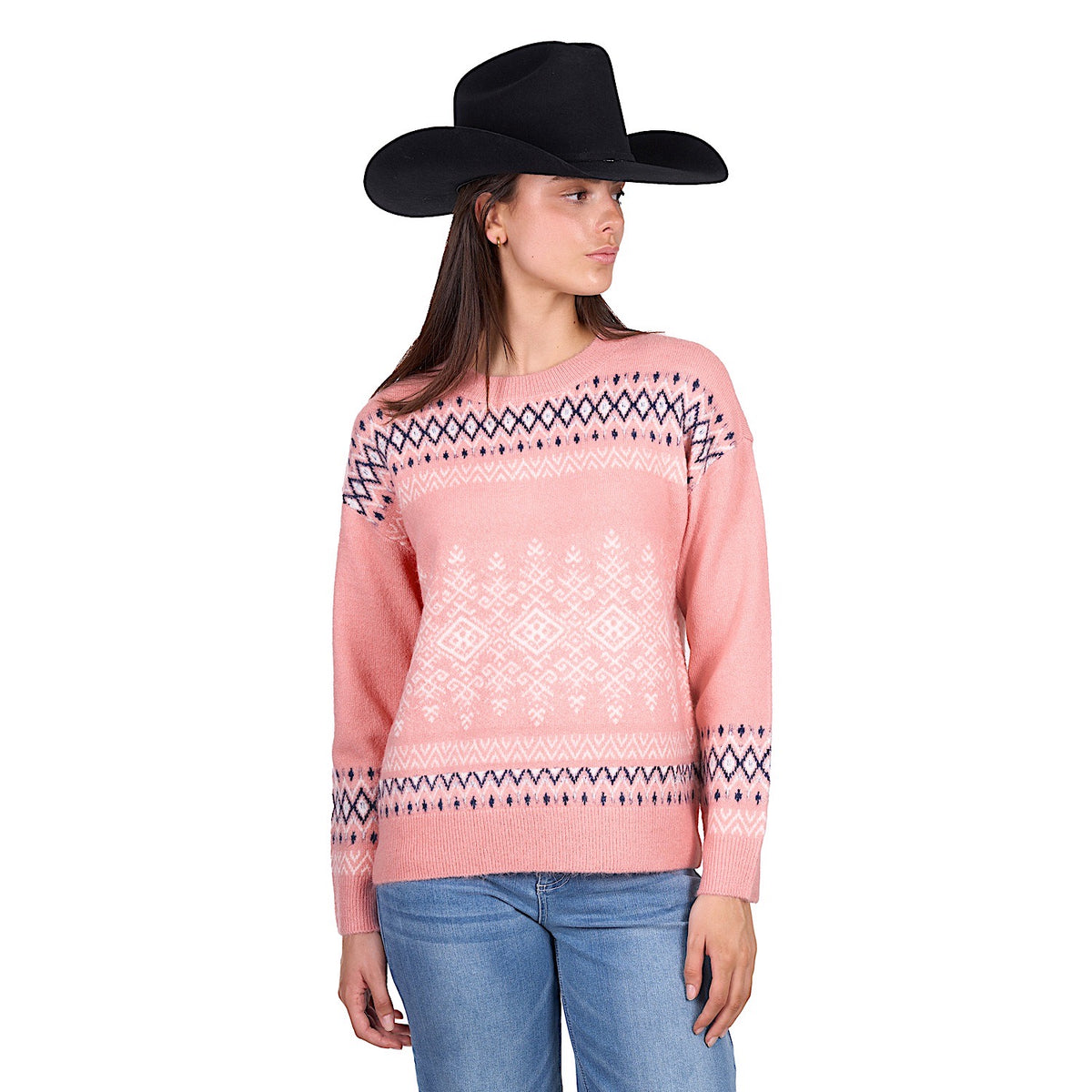 Wrangler Women’s Janey Knitted Pullover - Pink