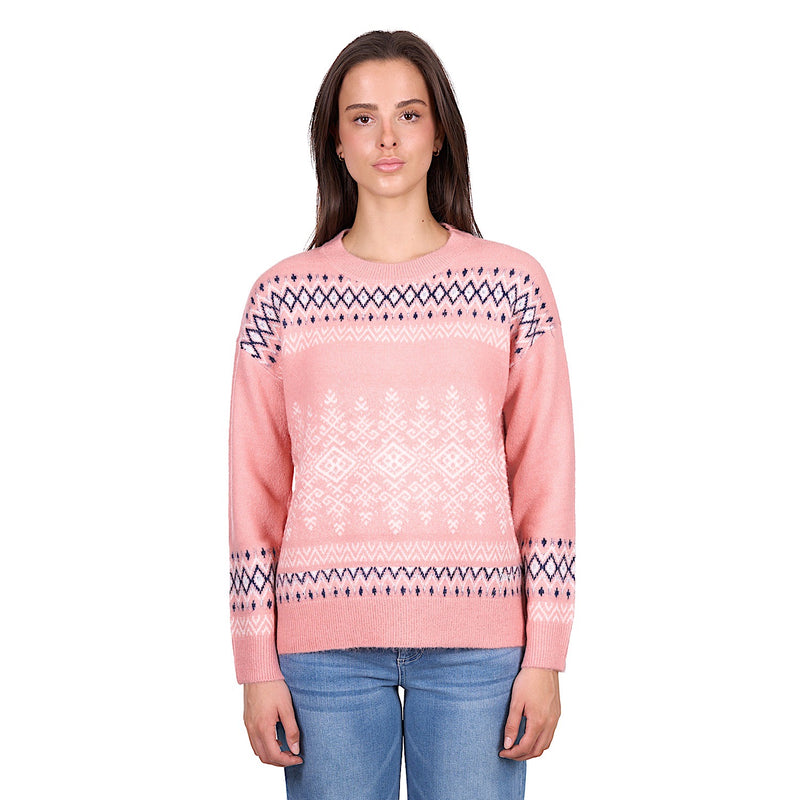 Wrangler Women’s Janey Knitted Pullover - Pink